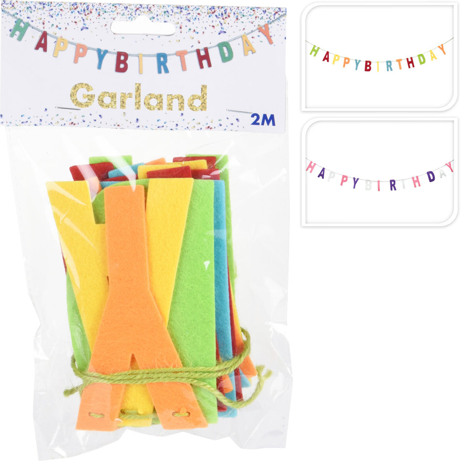 PARTY COLLECTION GUIRNALDA BANDERAS 2 METROS