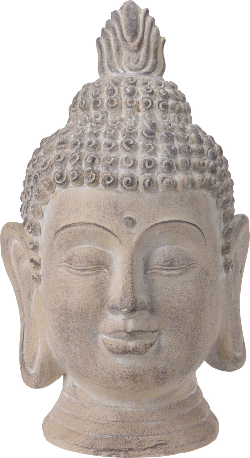 HOME AND STYLING CABEZA BUDHA 26X25CM 3.2 KG