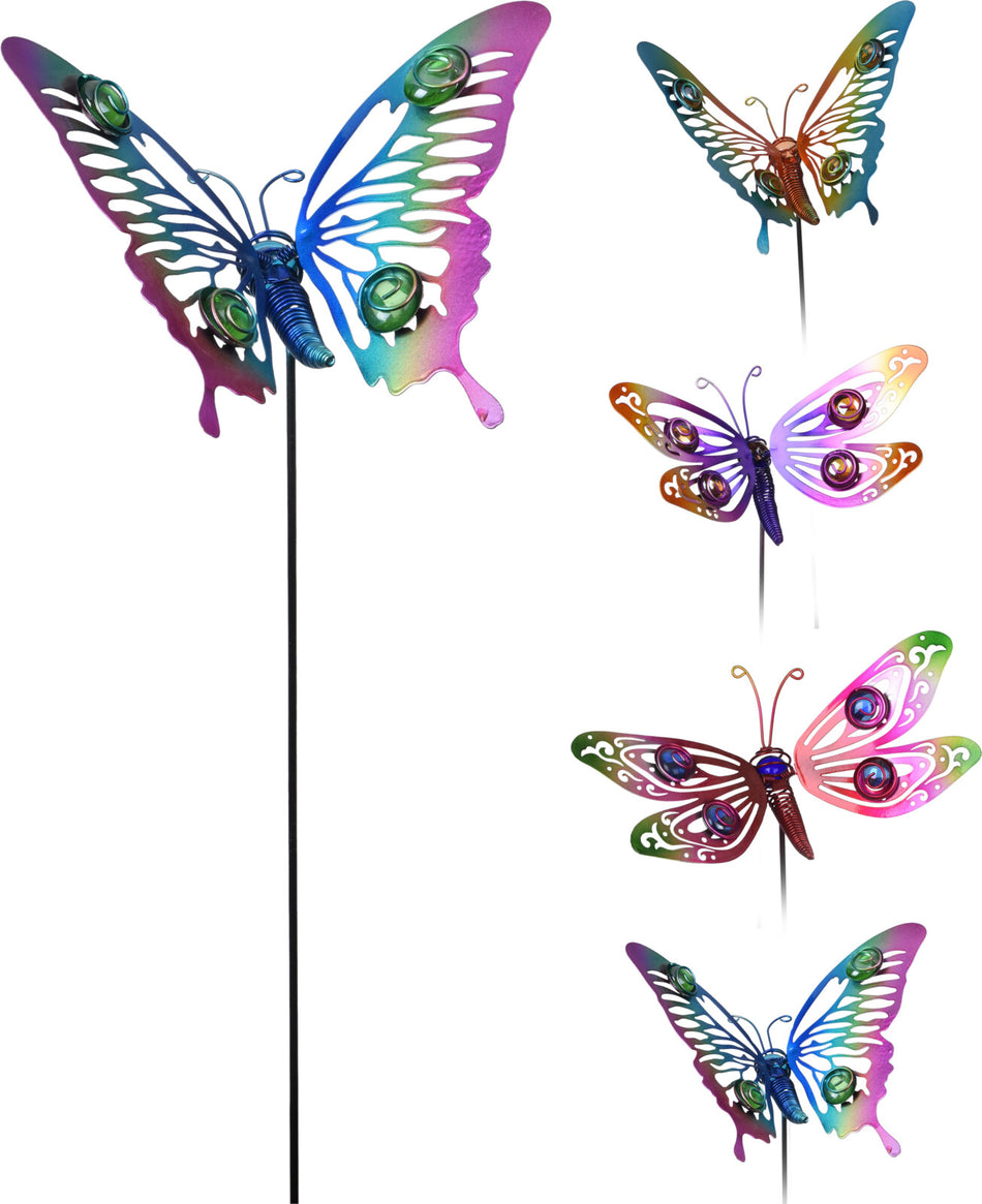 KOOPMAN ESTACA MARIPOSA COLORES 4ASS