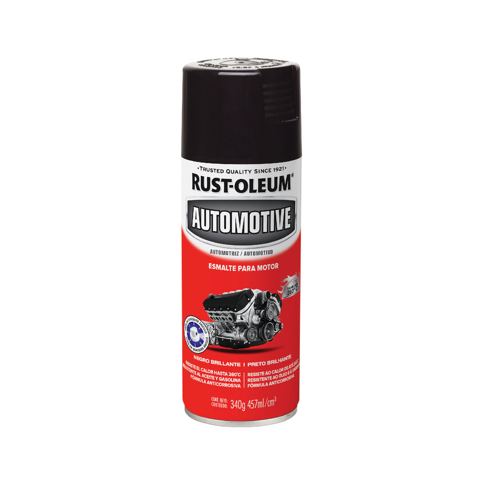 RUST OLEUM AU MOTOR NEGRO BRILLANTE