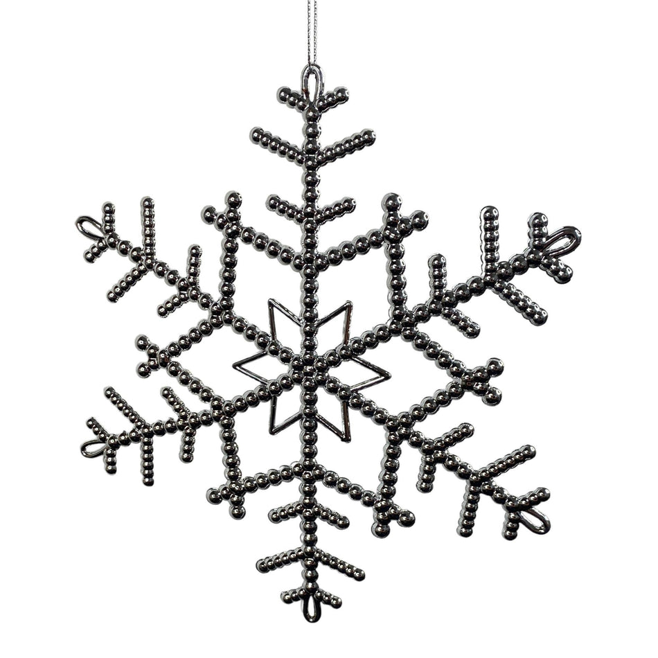 ADORNO COLGANTE COPO DE NIEVE 19X16.8X0.2CM